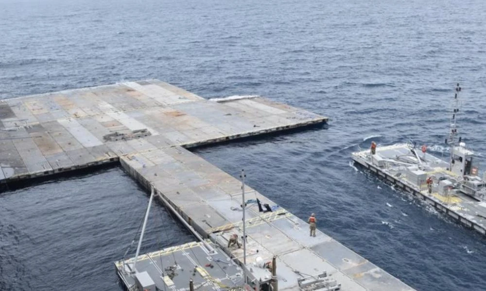 Γάζα: Επισκευάστηκε η αμερικανική προβλήτα – Νέα παράδοση ανθρωπιστικής βοήθειας